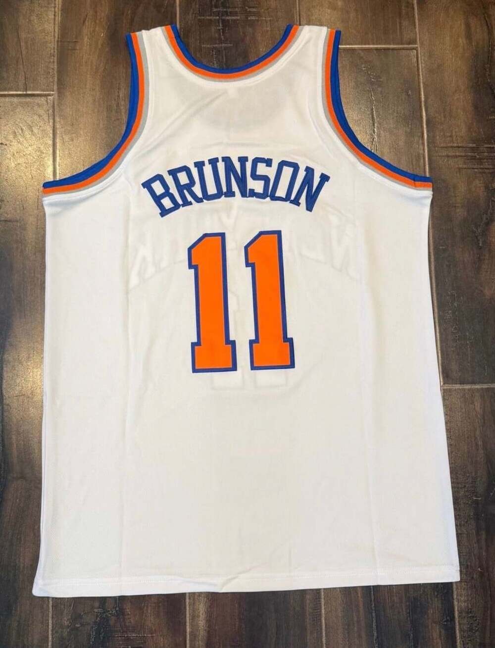 Nike New York Knicks Jalen Brunson #11 Basketball Jersey White
